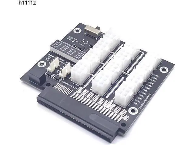 Alt view image 5 of 6 - Breakout Board for Dell PSU Server 750W 1100W 2000W Power Converter Board GPU Server Power Supply Board for Bitcoin Miner Mining
