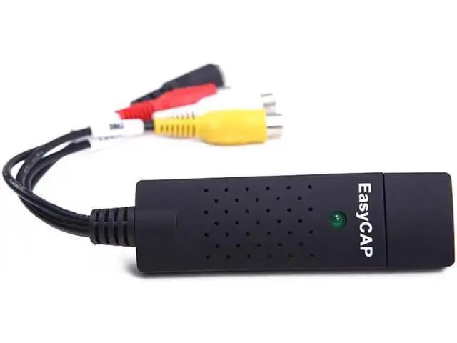 Alt view image 2 of 7 - USB 2.0 Video Capture Adapter Easycap AV TV DVD DVR Capture Card Stereo Audio