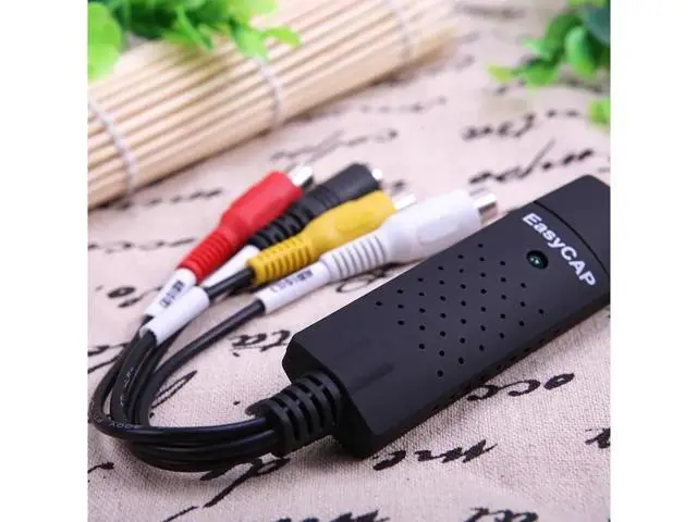 Alt view image 3 of 7 - USB 2.0 Video Capture Adapter Easycap AV TV DVD DVR Capture Card Stereo Audio