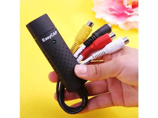 Alt view image 5 of 7 - USB 2.0 Video Capture Adapter Easycap AV TV DVD DVR Capture Card Stereo Audio