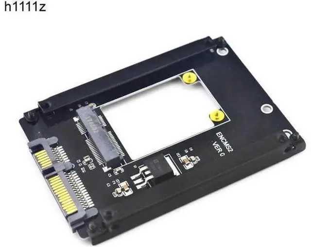 Main image of mSATA to SATA Adapter Mini PCIe mSATA SSD to 2.5" SATA3 Drive Converter Card Adaptor Support Full High mSATA SSD for Computer PC
