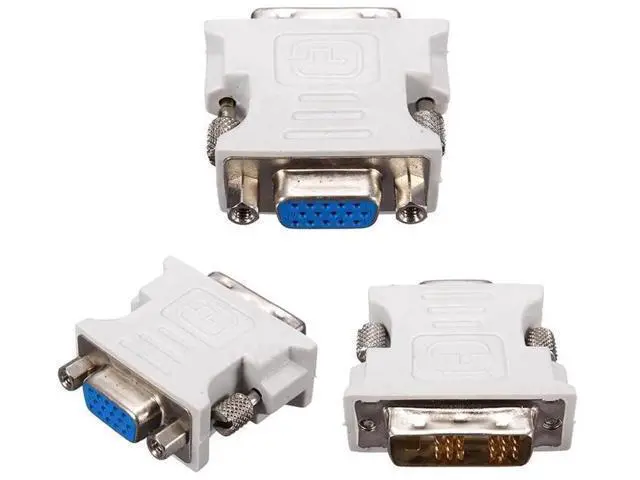 Alt view image 2 of 6 - 1pc DVI-D To VGA Adapter DVI-D 18+1Pin Dual Link Male to VGA 15 Pin Female Plug Adapter For PC Laptop