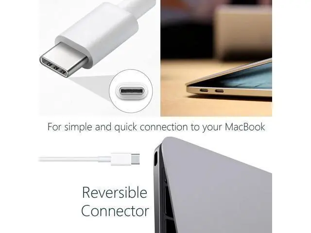 Alt view image 2 of 6 - Mac Book Pro Charger - 118W 96W USB C Charger Fast Charger for MacBook pro/Air ipad Pro M1 M2 Laptop and All USB C Device Include Charge Cable