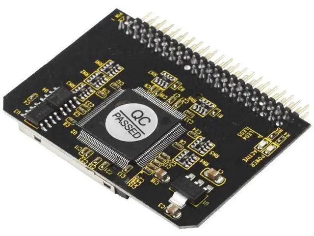 Alt view image 3 of 5 - SD Card to 2.5 Inch IDE Adapter, SDHC SDXC MMC Memory Card Converter to Laptop HDD 44 Pin Male PATA Port