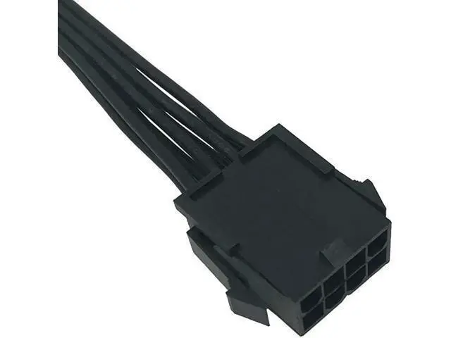 Alt view image 4 of 4 - 2Pack Motherboard ATX CPU 8 Pin 4+4 Male to Female Extension Cable for Power Supply PSUs 95inch24cm