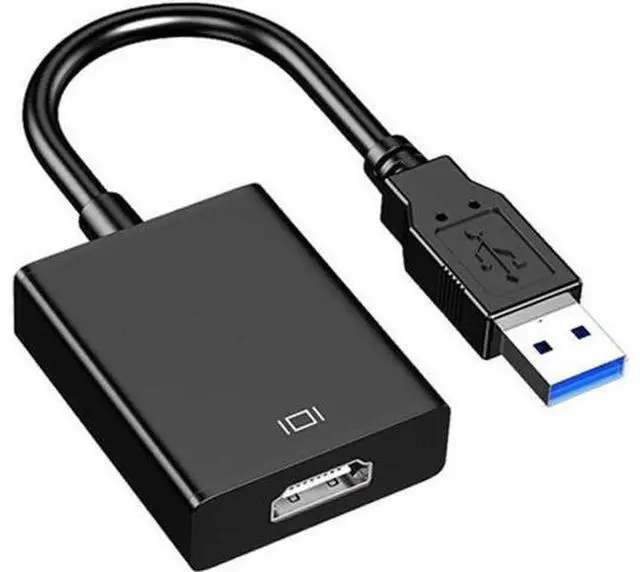 Main image of USB to HDMI Adapter USB 3.0/2.0 to HDMI 1080P/60Hz Multi-Display Graphics Converter Cable with Video Audio for Laptop PC Monitor Projector HDTV Compatible with Windows (Not Support Linux Vista)
