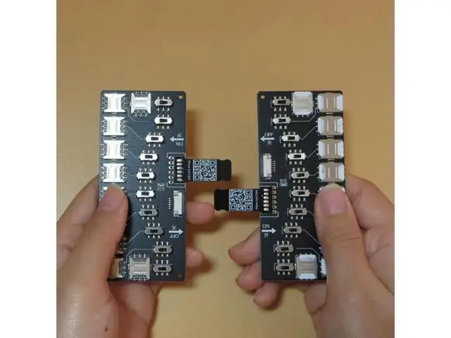 Alt view image 5 of 5 - 10-Slot SIM Card Adapter Multi-SIM Card Reader Mini SIM Nano with Independent Control Switch for iPhone5/6/7/8/X