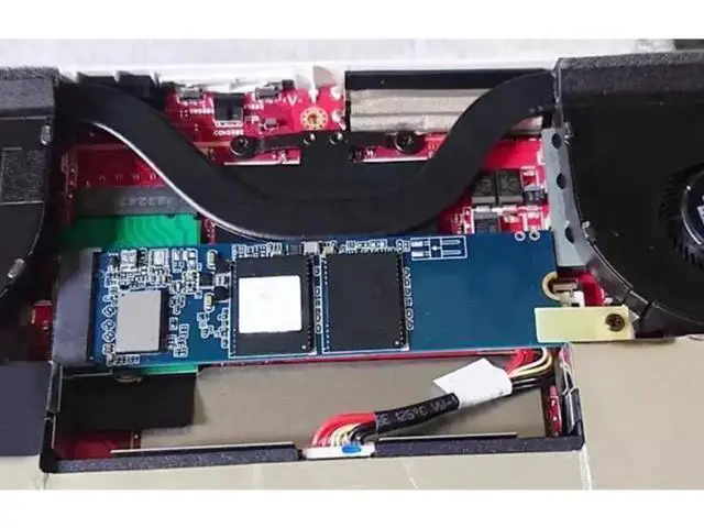 Alt view image 7 of 7 - M2 Modified Board PCIE 4.0 for Rog Ally Handheld Console SSD Memory Card Adapter Converter Transfer Board 90° M2 Transfercard for RogAlly Handheld Board Accessories