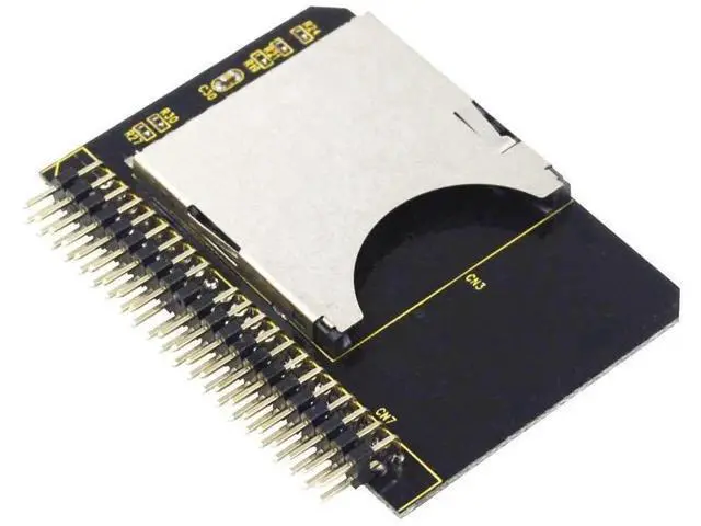Main image of SD Card to 2.5 Inch IDE Adapter, SDHC SDXC MMC Memory Card Converter to Laptop HDD 44 Pin Male PATA Port