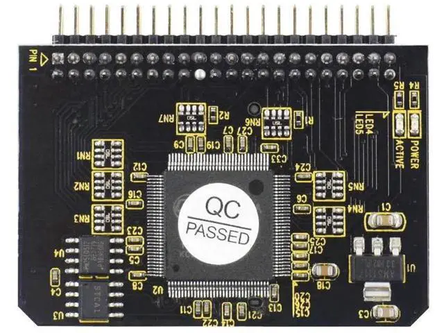 Alt view image 5 of 5 - SD Card to 2.5 Inch IDE Adapter, SDHC SDXC MMC Memory Card Converter to Laptop HDD 44 Pin Male PATA Port