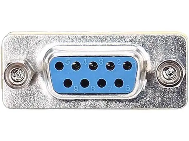 Alt view image 2 of 4 - DB9 Mini Gender Changer -10Pack 9 Pin RS-232 DB9 Female to Female Serial Cable Coupler Adapter
