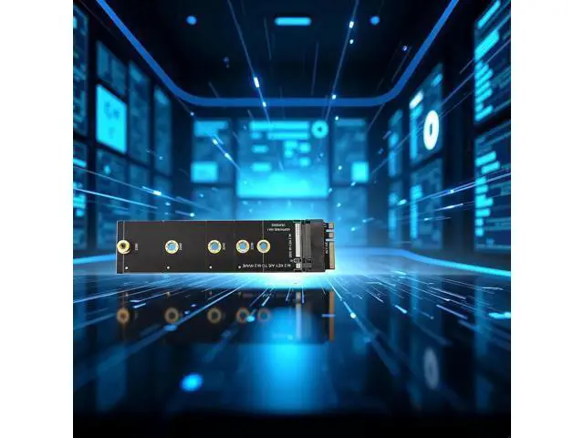 Alt view image 7 of 7 - Wireless for M.2 A/E for Key Slot to for M for Key WiFi Bluetooth-Compatible Adapter for NVMe PCI for Express M.2 Nvme Ssd Adapter Card M2 Key A-E to M2 NVME Converter Card to, 1 Piece