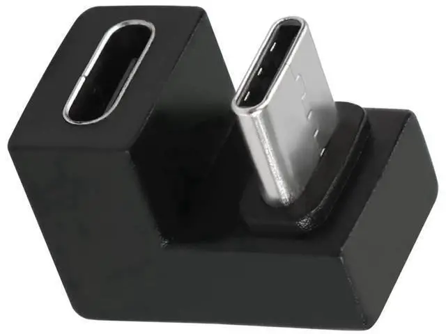 Alt view image 6 of 6 - USB C U-Shape Adapter 180 Degree USB 3.1 Type C Male to Female U-Shape Charging Connector Adapter 4K60Hz 10Gbps for Laptop,Tablet,USB-C Phone