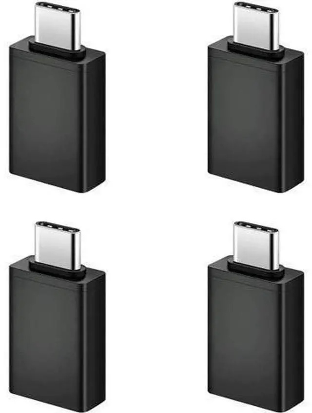 Main image of USB C to USB 3.0 Adapter Cable 4 Pack, USB Female to USB C Male Adapter Fast Charging for Charger, USB-C to UAB A Converter for MacBook pro Laptop PC iMac iPad air and More Type c Device