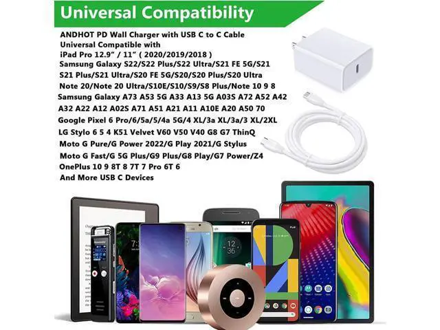 Alt view image 4 of 7 - Pixel 9a 8 7a Fast Charger for Google Pixel 9a 9 Pro XL 8a 8 Pro 7a 7 6a 6 5a 5 4a 4 XL 3a 3,20W Fast USB C Wall Charger PD Power Adapter with 6ft Type C to C Cable for Samsung Galaxy S25 S24 S23 A53