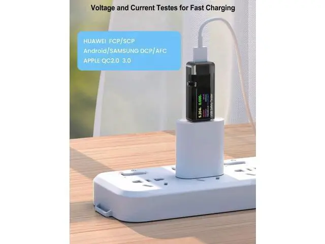 Alt view image 5 of 7 - USB 3.0 Tester Multimeter 3.7-32V 0-5.1A USB Voltage Tester USB Digital Current and Voltage Tester Meter Voltmeter Ammeter IPS Color Display Capacity Power Charger Detector