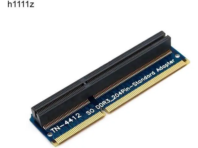 Alt view image 6 of 6 - DDR3 SO DIMM to Desktop Adapter SO DIMM DDR3 Memory RAM Adapter Card 204Pin Standard Slot Memory Tester Computer Components