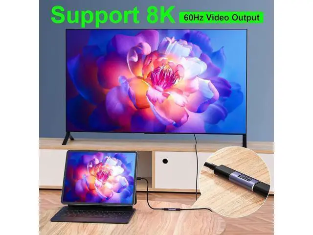 Alt view image 4 of 6 - USB C Female to Female Adapter (4 Pack) USBC Coupler with 40 Gbps PD 100W 8K 60hz Video Compatible for Thunderbolt 4/3, MacBook Pro/Air, USB-C HUB and More Type C Devices