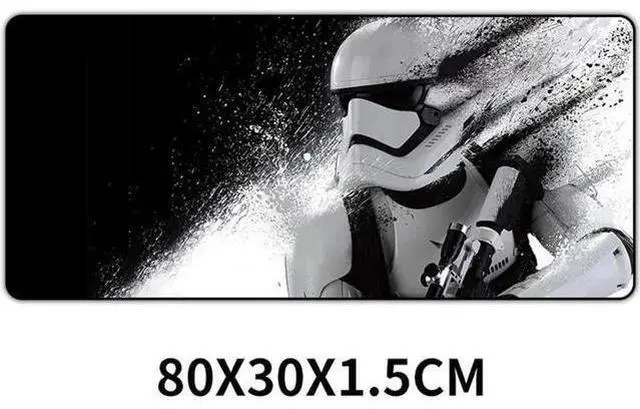 Main image of 80x30cm Star Wars Gaming Mouse Pad XXL Computer Mousepad Large XL Rubber Desk Keyboard Mouse Pad Mat Gamer for Call of Duty 3 Gaming Mouse Pad