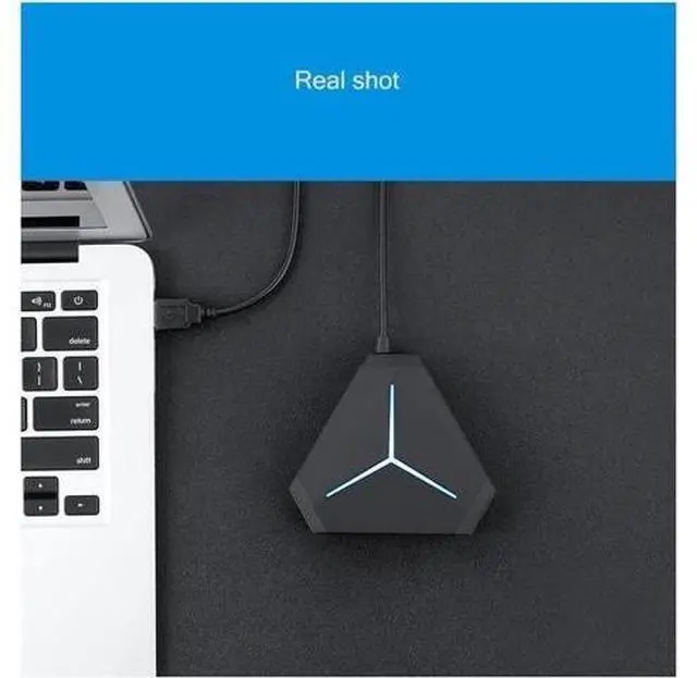 Alt view image 6 of 7 - 6 Port USB 3.0 Hub Splitter Super Speed 6 Port USB Ultra Slim Data Hub with LED Indication Compatible with Multi-device Desktop Laptop, Notebook PC, Mobile HDD, and More (6USB 3.0)