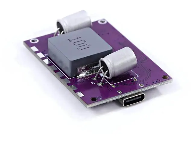 Alt view image 2 of 6 - IP2368 Bidirectional 100w Fast Charging Module Buck-Boost Type-c Interface 4S Lithium Battery High-Power Fast Charging Board