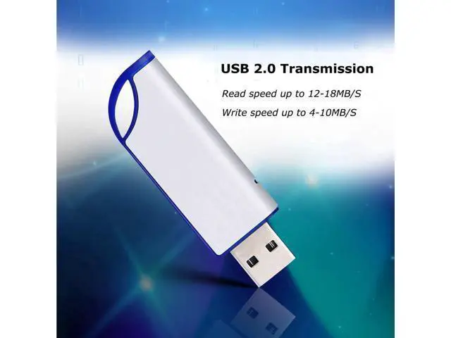 Alt view image 2 of 6 - 32GB FAT32 Format USB 2.0 Flash Drives USB Memory Stick for Game Capture Card/Cassette Player/Computer/Laptop/External Data Storage with Indicative Light