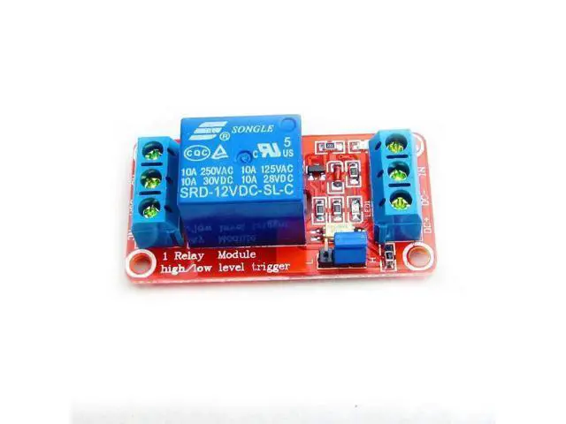 Alt view image 4 of 4 - 12V 1 Channel Relay Module with Optocoupler Isolation Support High or Low Level Trigger
