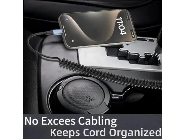 Alt view image 2 of 6 - Coiled USB C to Lightning Cable 2Pack USB Type C to Lightning Cable Retractable iPhone Charger Cord for Car Short USBC iPhone Charger for iPhone14/13/12/11 Pro Max/XS MAX/XR/XS/X/8/7/Plus/6S iPad