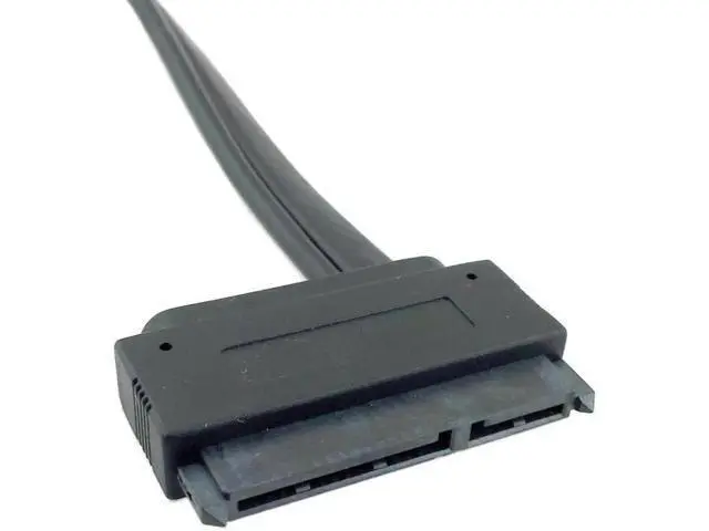 Alt view image 2 of 3 - USB to SATA Cable Cord SATA eSATA Data Power Cable 2.5" inch Hard Disk Drive SATA 22Pin TO Esata Data + USB Powered Cable 50cm