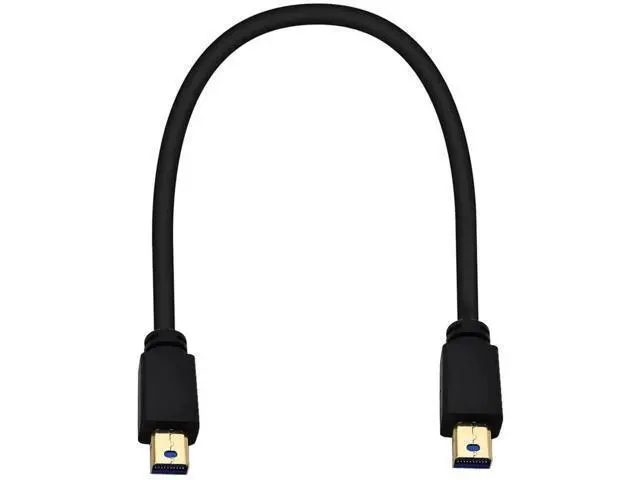 Alt view image 4 of 6 - Mini DisplayPort Cable, 1FT 8K Mini DisplayPort (Mini DP) Male to Male 8K Extension Cord for with Mini DP PC/Laptop (Male to Male)