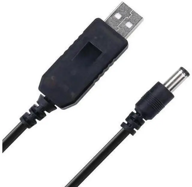 Main image of FOR DC 5V to DC 12V USB Voltage Step Up Converter Cable - Power Supply USB Cable with DC Jack 5.5 x 2.5mm or 5.5 x 2.1mm,3FT