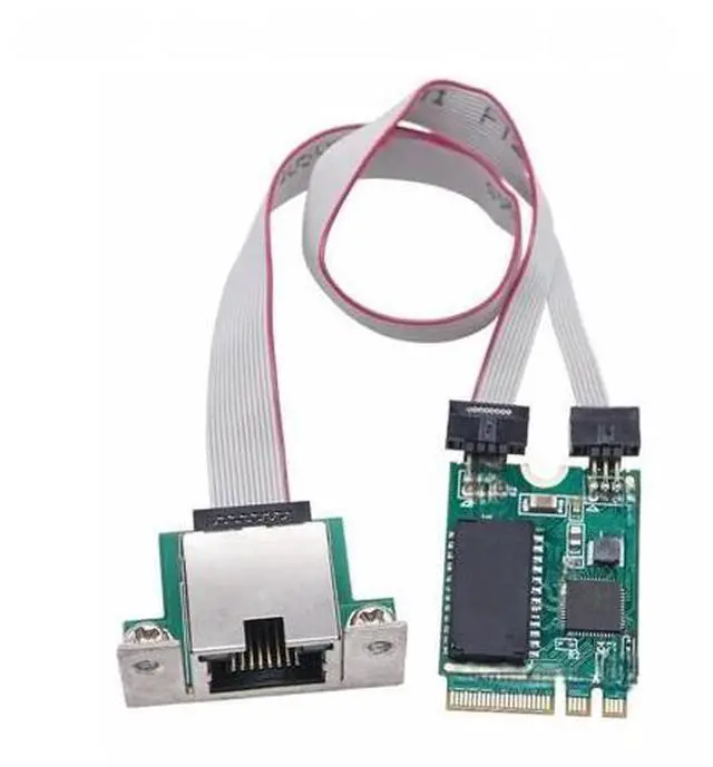 Main image of FOR M.2 A+E Gigabit Ethernet Network Card M2 to RJ45 COM Port Lan Adapter 10/100/1000Mbps Network Adapter RTL8111H/RTL8111F Chip