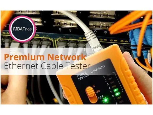 Alt view image 3 of 4 - RJ45 Network Cable Tester for Lan Phone RJ45/RJ11/RJ12/CAT5/CAT6/CAT7 UTP Wire Test Tool