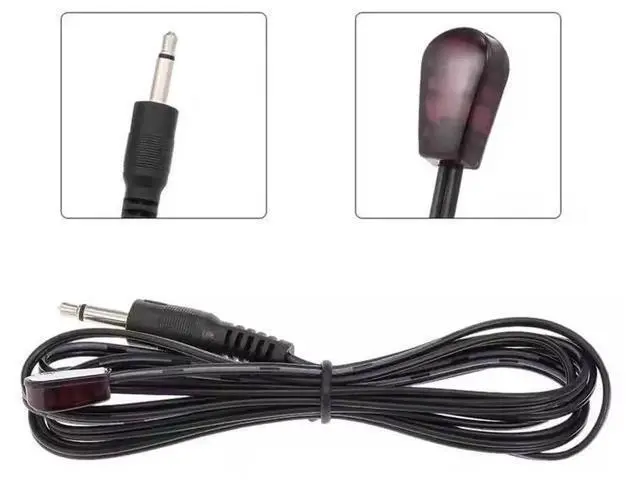 Alt view image 4 of 4 - 3.5mm to IR Receiver Cable 5FT Infrared Remote Control Extender Repeater Cable 1.5m3 Receiver Extension Cord for Extender Repeater System IR Emitter for Set Top Box