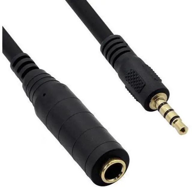 Main image of 1/4" to 1/8" Adapter,6.35mm Stereo Jack to 3.5mm TRRS Male Audio Cable Connector Adapter for Amplifiers, Guitars, Pianos, Home Theater Equipment Etc.