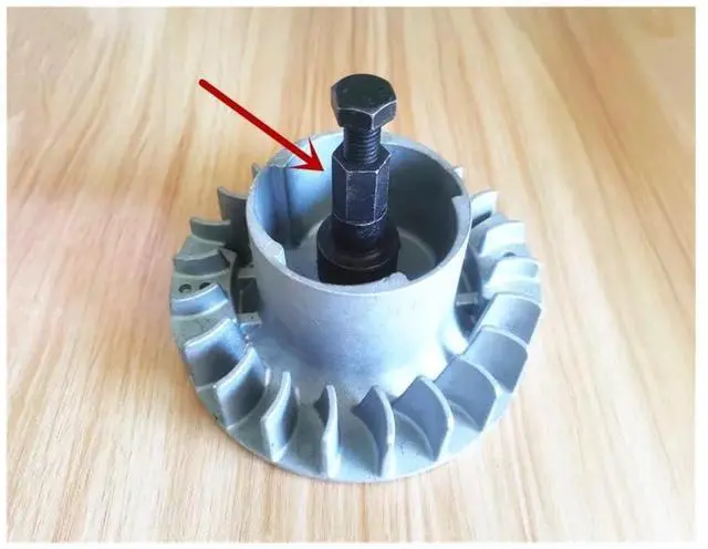 Alt view image 3 of 3 - BH23 BH55 Flywheel Stator Puller for Wacker WM80 BH22 BH24 Breaker BS600 BS700 BS60-2i BS70-2I Remover Tool Split Fan Wheel Tool Parts