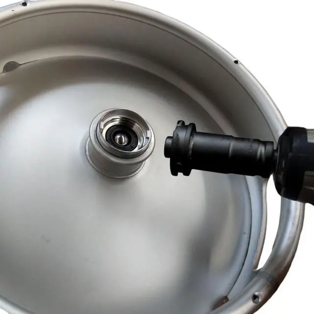 Alt view image 5 of 6 - Heavy-Duty 1/2" Square Drive Keg Spear Removal Tool Fits A-Type, D-Type & S-Type Kegs, Works with Impact Wrench for Fast Opening (1PC)(D and S Type)