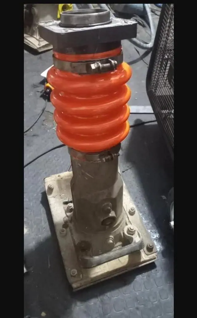 Alt view image 2 of 3 - Polyurethane Jumping Jack Bellows Boot 10.5CM X 21CM Compatible With Mikasa Rammer Compactor Tamper