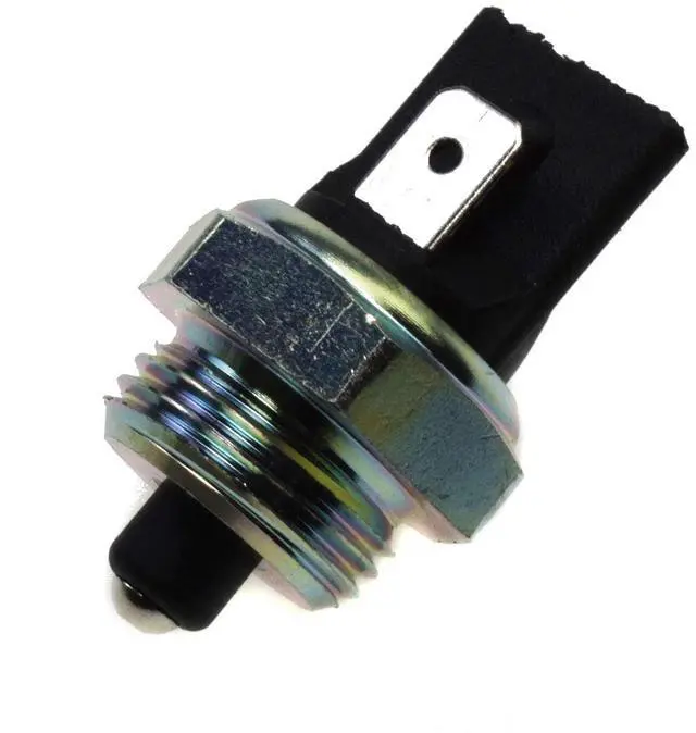 Alt view image 2 of 7 - Reverse Light Switch For VW Beetle Transporter Type1 Bug Type2 Bus, Push Button Actuator, Manual Operation, Black