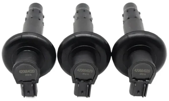 Alt view image 3 of 6 - 129700-4410 296000307 290664020 Ignition Coils Compatible For DENSO SEA-DOO JET SKI RXP RXT WAKE Ignition Coils