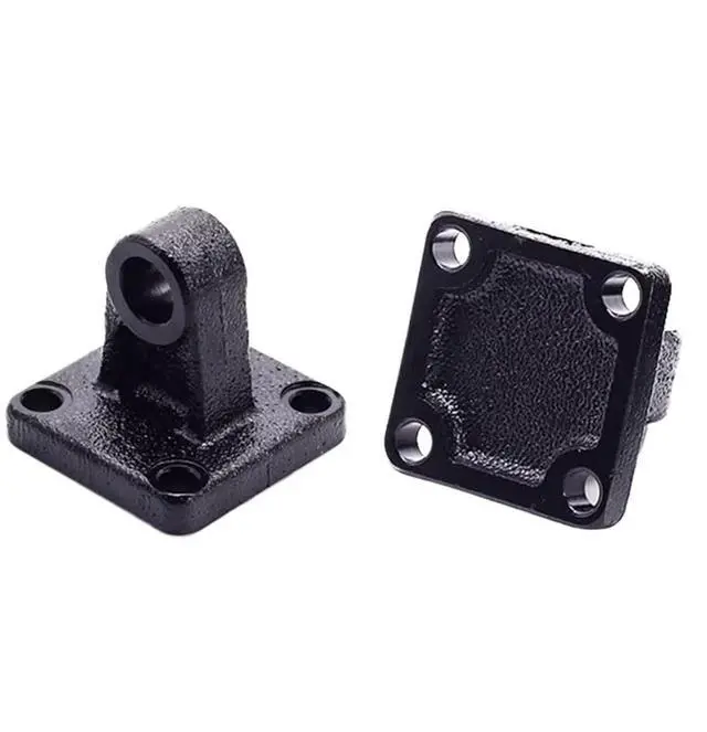 Alt view image 3 of 7 - Genuine SC/SU Cylinder Bracket Accessories F-SC32/40/50/63/80CA/CB/FA/LB Single Double Ear Base Flange Plate 1Pcs(CA-80)