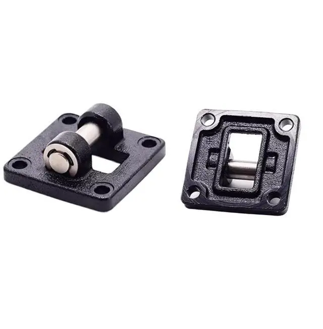Alt view image 4 of 7 - Genuine SC/SU Cylinder Bracket Accessories F-SC32/40/50/63/80CA/CB/FA/LB Single Double Ear Base Flange Plate 1Pcs(CA-80)