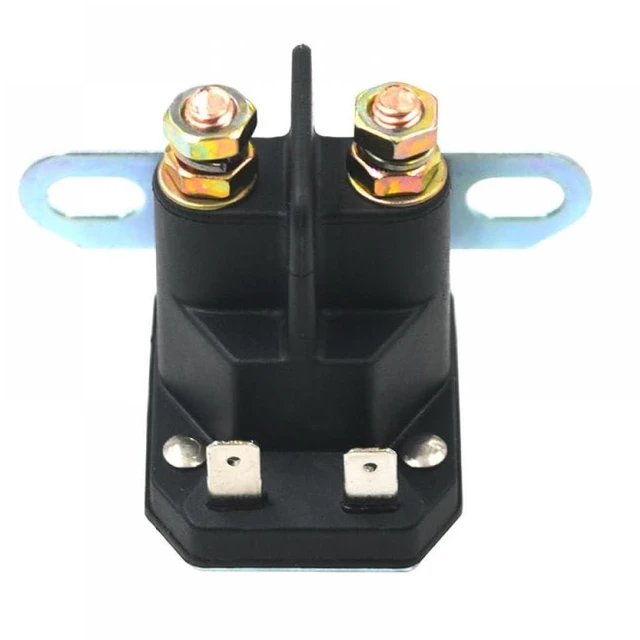 Alt view image 2 of 6 - Starter Solenoid Relay Compatible with LTX1040 LTX1042 LTX1042KH LTX1042KW LTX1045 LTX1046 LTX1046KW LTX1046M LTX1046VT LTX1050K