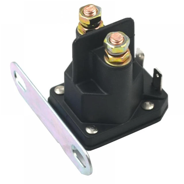 Alt view image 5 of 6 - Starter Solenoid Relay Compatible with LTX1040 LTX1042 LTX1042KH LTX1042KW LTX1045 LTX1046 LTX1046KW LTX1046M LTX1046VT LTX1050K