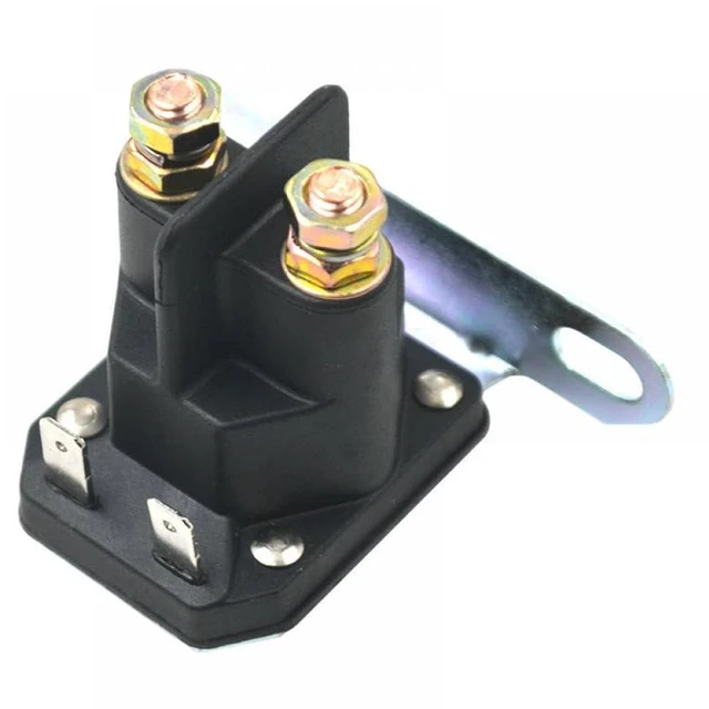Alt view image 3 of 6 - Starter Solenoid Relay Compatible with LTX1040 LTX1042 LTX1042KH LTX1042KW LTX1045 LTX1046 LTX1046KW LTX1046M LTX1046VT LTX1050K