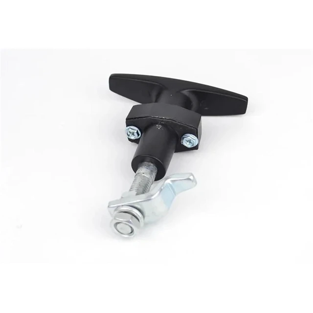 Alt view image 7 of 7 - MS309 T Shape Cam Lock Equipment Compression Type Rotary Lock Switch Industrial Cabinet Lock 1Pcs(MS309 B no Key)