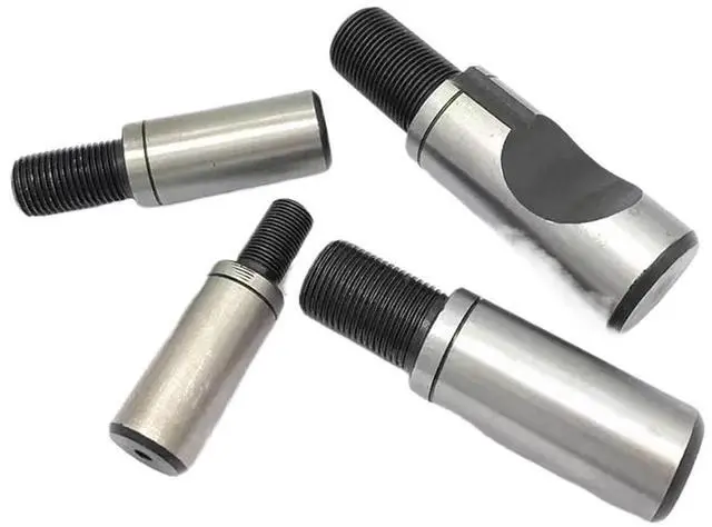 Alt view image 4 of 7 - 5 PCS D Type Lathe Spindle Screw D4 D5 D6 D8 D11 Semi-Cylindrical Flange Screw Chuck(D4 Screw M10x1)