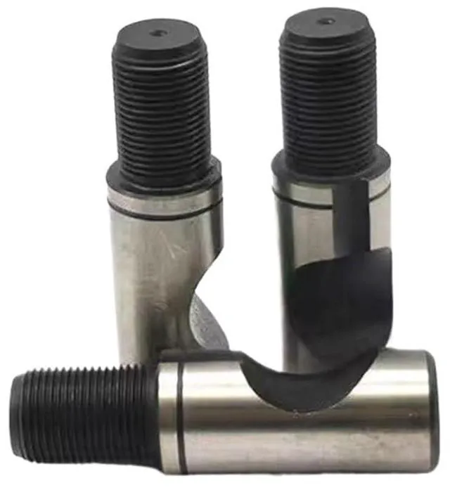 Alt view image 6 of 7 - 5 PCS D Type Lathe Spindle Screw D4 D5 D6 D8 D11 Semi-Cylindrical Flange Screw Chuck(D4 Screw M10x1)