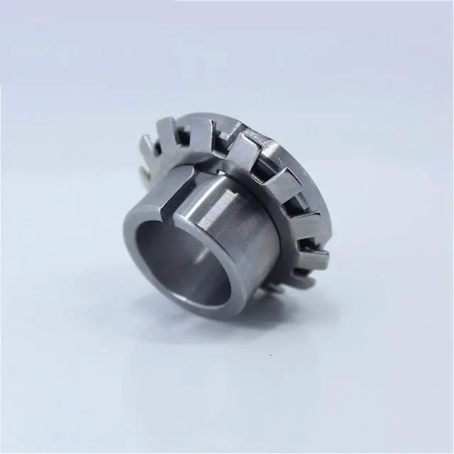 Alt view image 3 of 7 - WWBR 1PC Adapter Sleeves Metric Dimensions Withdrawal and Lock Nuts H305 H306 H307 H308 H309 H310 H311 H312 H313 Bearing Accessories (Size : H309)