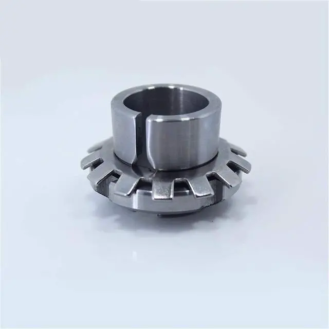 Alt view image 4 of 7 - WWBR 1PC Adapter Sleeves Metric Dimensions Withdrawal and Lock Nuts H305 H306 H307 H308 H309 H310 H311 H312 H313 Bearing Accessories (Size : H309)